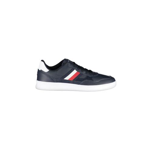 Tommy Hilfiger Men's Blue Polyester Sneaker - 42 EU - Main Image