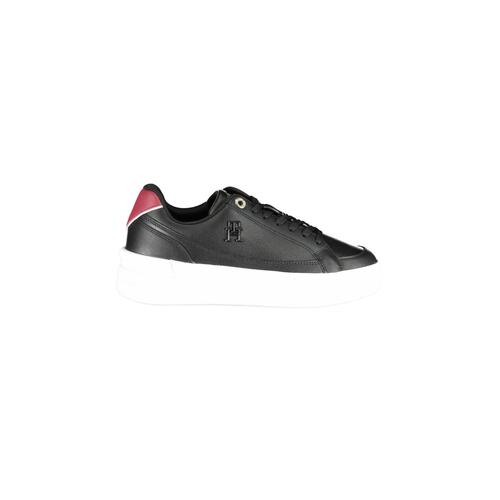Tommy Hilfiger Women's Black Polyester Sneaker - 41 EU - Main Image