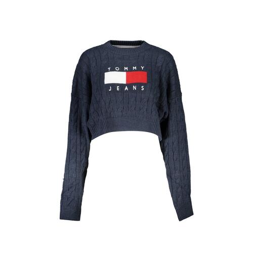 Tommy Hilfiger Women's Blue Polyester Shirt - L - Main Image