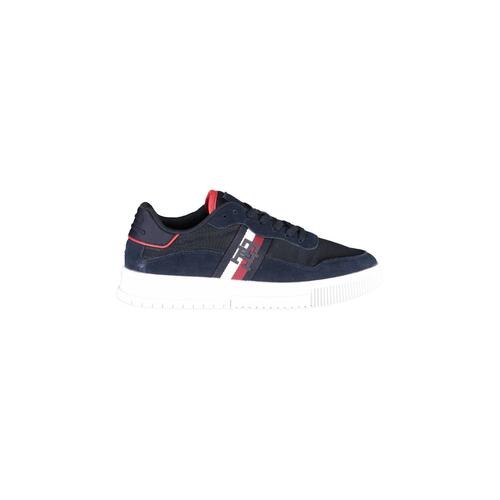 Tommy Hilfiger Men's Blue Polyester Sneaker - 44 EU - Main Image