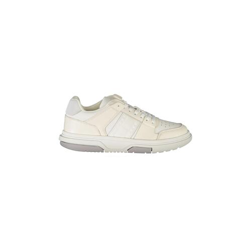 Tommy Hilfiger Women's White Polyester Sneaker - 39 EU - Main Image