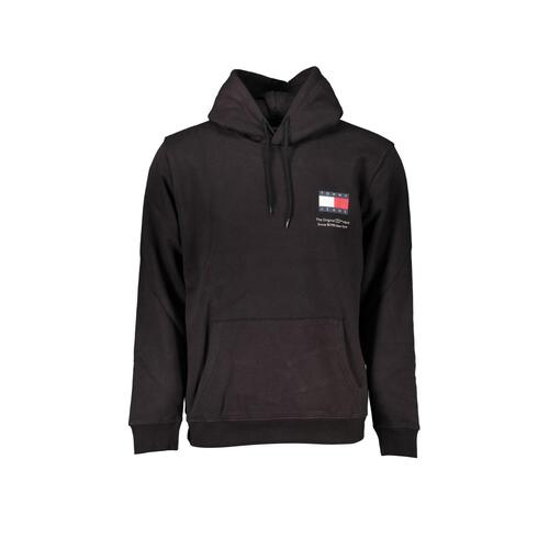 Tommy Hilfiger Men's Black Cotton Sweater - L - Main Image