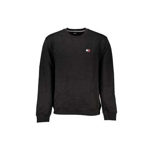 Tommy Hilfiger Men's Black Cotton Sweater - L - Main Image