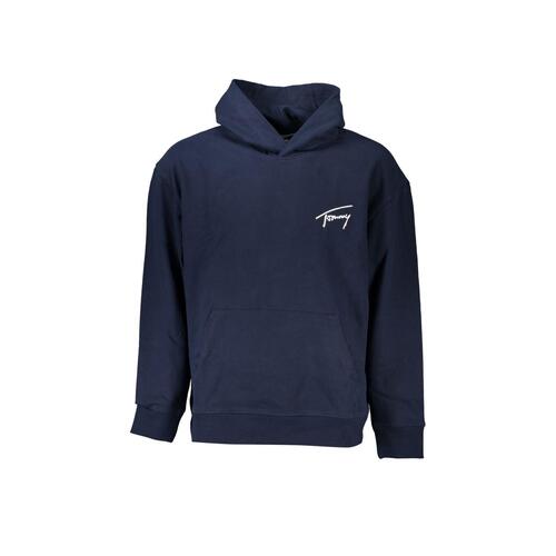 Tommy Hilfiger Men's Blue Cotton Sweater - L - Main Image