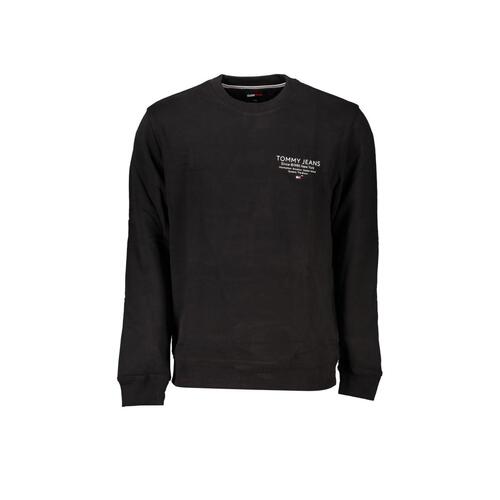 Tommy Hilfiger Men's Black Cotton Sweater - L - Main Image