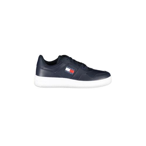 Tommy Hilfiger Men's Blue Polyester Sneaker - 41 EU - Main Image