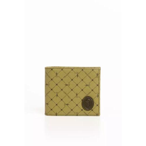 Monogram Wallet with Grain Effect Texture and 70s Print One Size Men - Main Image
