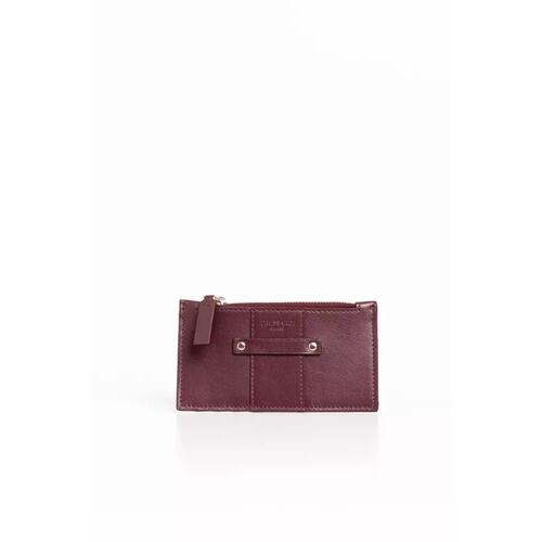 Soft Leather Card Holders with Side Pockets and Zip One Size Men - Main Image