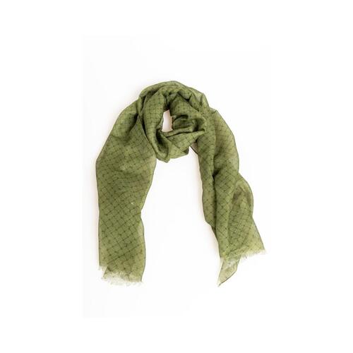 Trussardi Men's Green Modal Scarf - One Size - Main Image