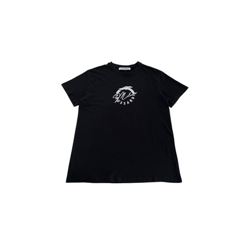 Trussardi Beachwear Men's Black Cotton T-Shirt - 2XL - Main Image