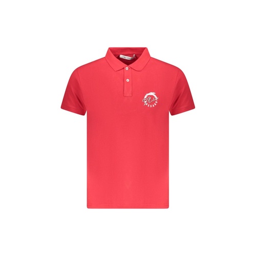 Trussardi Men's Red Cotton Polo Shirt - 2XL - Main Image