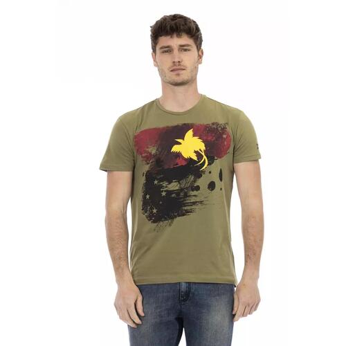 Short Sleeve T-shirt with Front Print L Men - Main Image