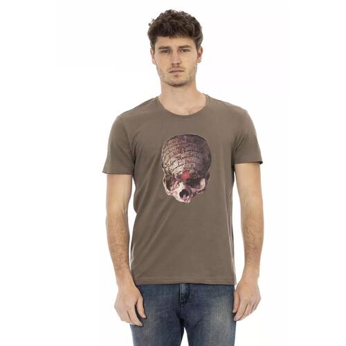 Short Sleeve T-shirt with Front Print M Men - Main Image