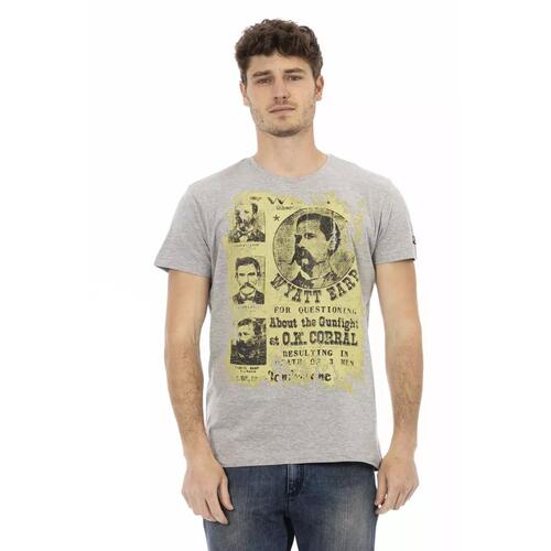 Short Sleeve T-shirt with Round Neck L Men - Main Image