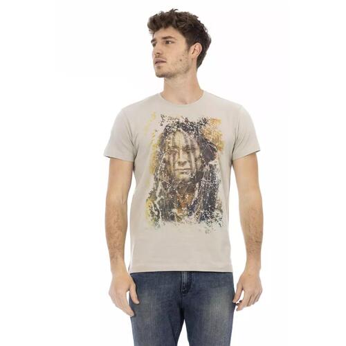 Printed Round Neck T-Shirt 3XL Men - Main Image
