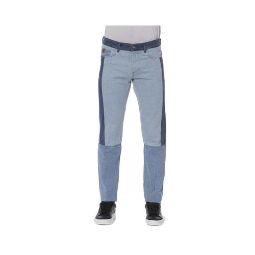 Trussardi Jeans Men's Blue Cotton Jeans & Pant - W33 US - Main Image