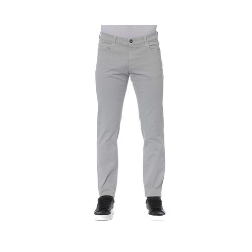 Trussardi Jeans Men's Gray Cotton Jeans & Pant - W29 US - Main Image
