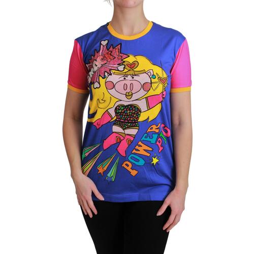 Dolce & Gabbana Year of the Pig 2019 Crewneck T-Shirt 40 IT Women - Main Image