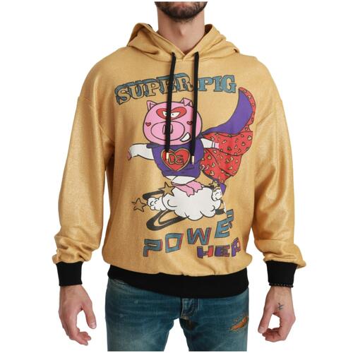 Dolce & Gabbana Men's Gold Pig of the Year Hooded Sweater - 46 IT - Main Image