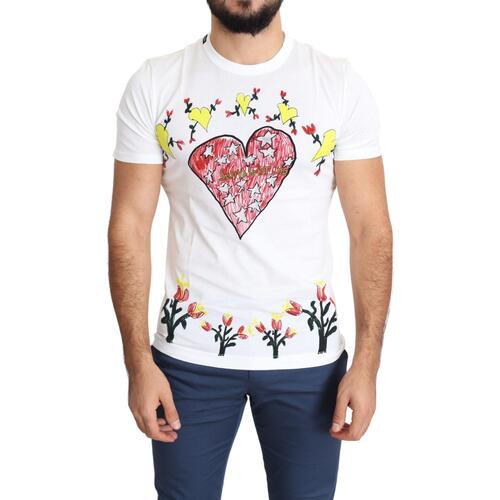 Saint Valentine Print Crew Neck Short Sleeves T-shirt 46 IT Men - Main Image