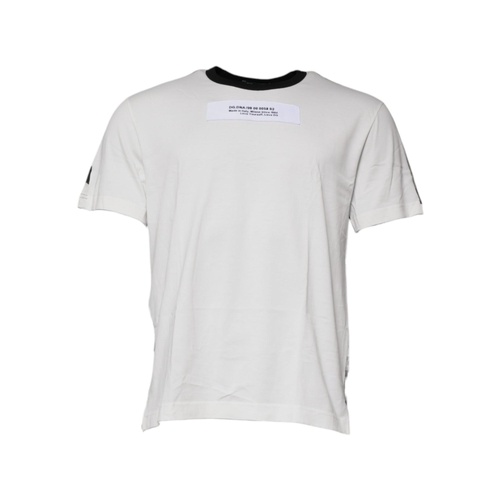 Dolce & Gabbana Men's Multicolor Camouflage Crew Neck T-shirt - 48 IT - Main Image