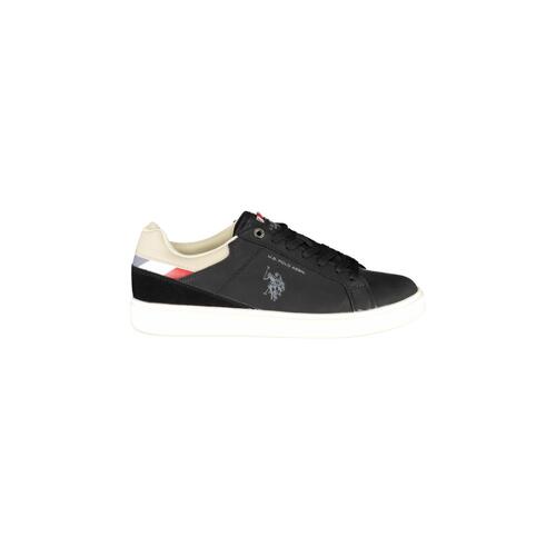 US POLO ASSN Men's Black Polyester Sneaker - 42 EU - Main Image