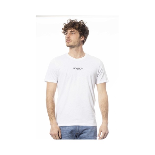 Ungaro Sport Men's Elegant Crew Neck Logo Tee - XL - Main Image