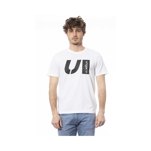 Ungaro Sport Men's Elegant Crew Neck Cotton Tee - L - Main Image