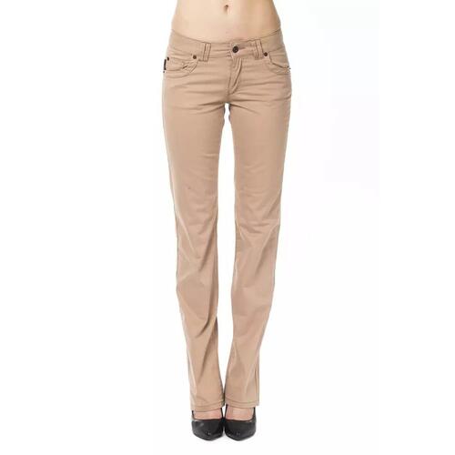 Ungaro Fever Women's Beige Cotton Jeans & Pant - W30 US - Main Image