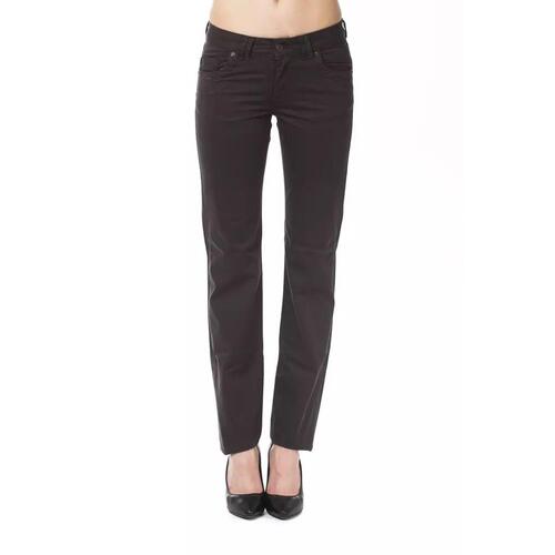 Ungaro Fever Women's Brown Cotton Jeans & Pant - W30 US - Main Image