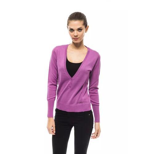 Ungaro Fever Women's Purple Wool Sweater - 46 IT - Main Image