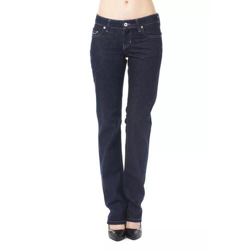Ungaro Fever Women's Blue Cotton Jeans & Pant - W34 US - Main Image
