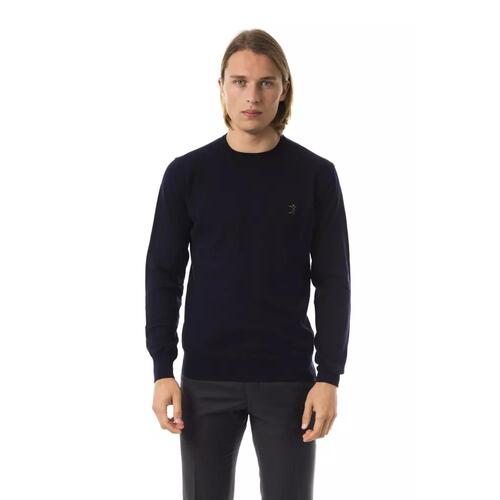 Embroidered Extrafine Wool Merinos Sweater S Men - Main Image