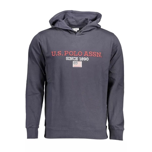 US POLO ASSN Men's Blue Cotton Sweater - M - Main Image