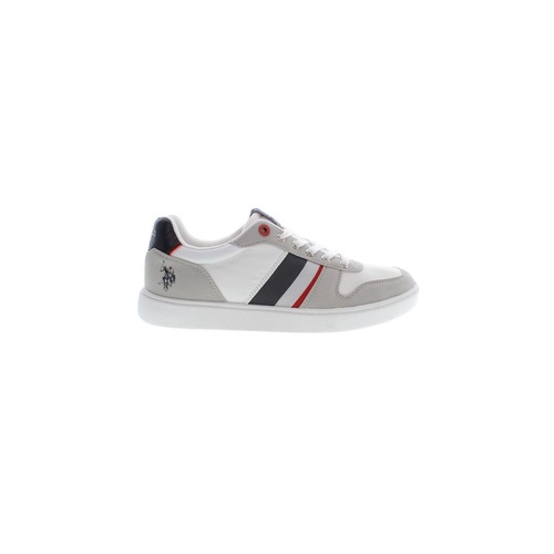 US POLO ASSN Men's Gray Polyester Sneaker - 44 EU - Main Image