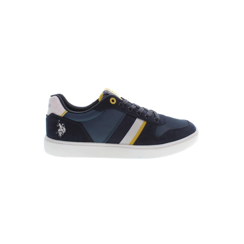 US POLO ASSN Men's Blue Polyester Sneaker - 43 EU - Main Image