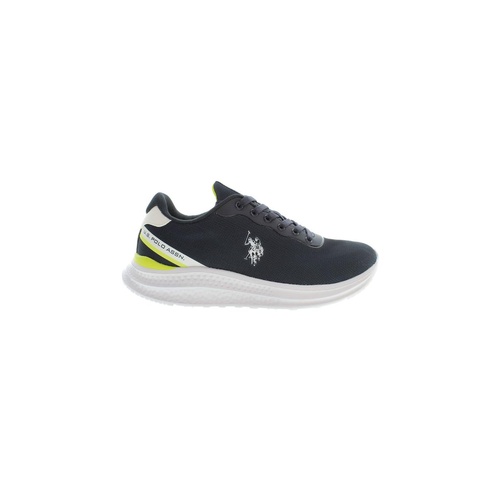 US POLO ASSN Men's Blue Polyester Sneaker - 43 EU - Main Image