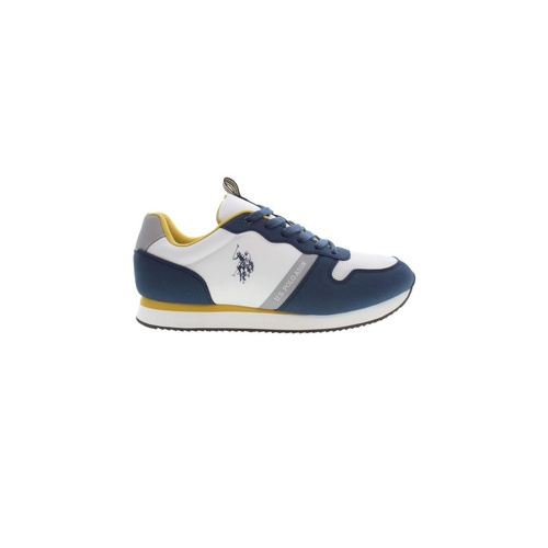 US POLO ASSN Men's Blue Polyester Sneaker - 44 EU - Main Image