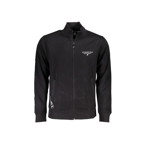 US Grand Polo Men's Black Cotton Sweater - 3XL - Main Image