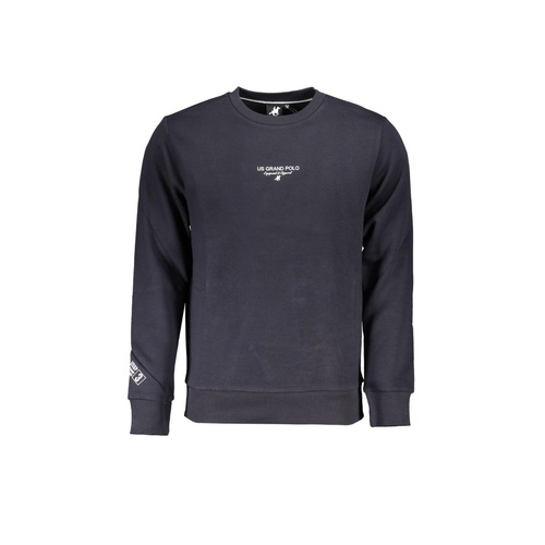 US Grand Polo Men's Blue Cotton Sweater - 2XL - Main Image
