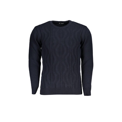 US Grand Polo Men's Blue Fabric Sweater - 2XL - Main Image