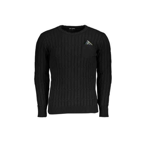 US Grand Polo Men's Black Fabric Sweater - XL - Main Image