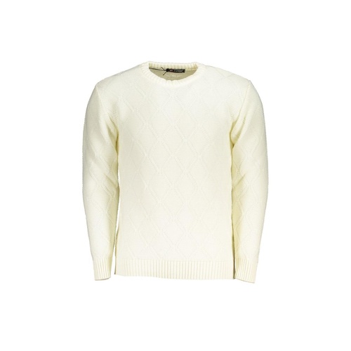 US Grand Polo Men's White Fabric Sweater - 2XL - Main Image