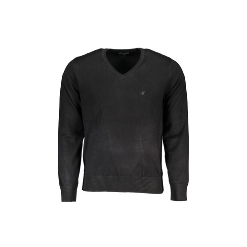 US Grand Polo Men's Black Nylon Sweater - 6XL - Main Image