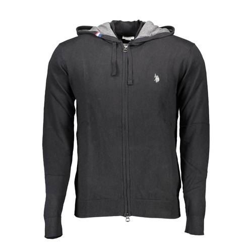 US POLO ASSN Men's Black Cotton Shirt - 2XL - Main Image