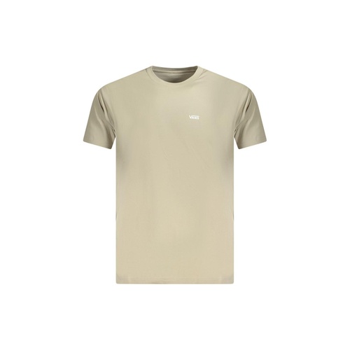 Vans Men's Beige Cotton  T-Shirt - XS - Main Image