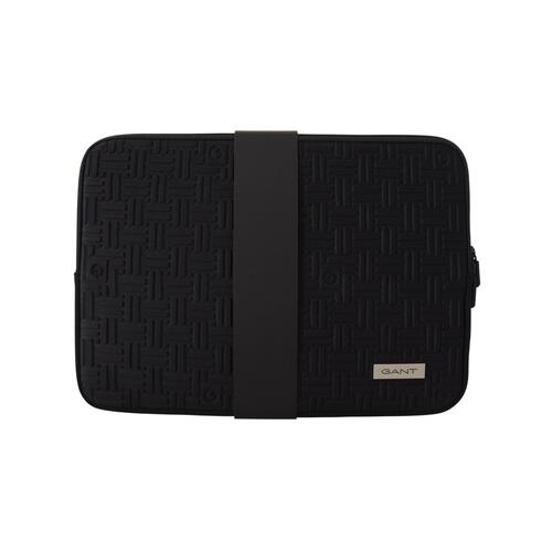 Gant Men's Black Padded Pouch Bag Zipper Cover Sleeve Case - One Size - Main Image