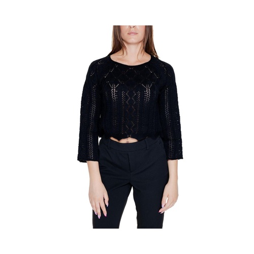 Vero Moda Women's Black Cotton Tops & T-Shirt - 42 IT - Main Image
