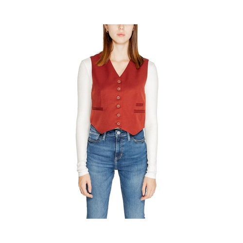 Vero Moda Women's Red Polyester Vest - 38 IT - Main Image