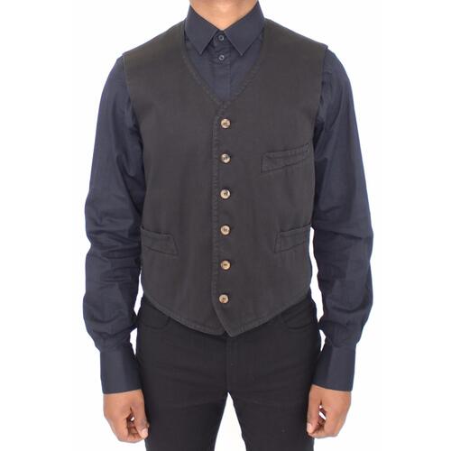 Dress Vest with Adjustable Strap and Logo Details 50 IT Men - Main Image